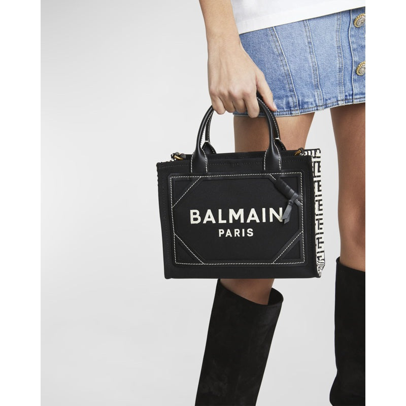 Bolsa Shopper B Army Small in Monogram Canvas
