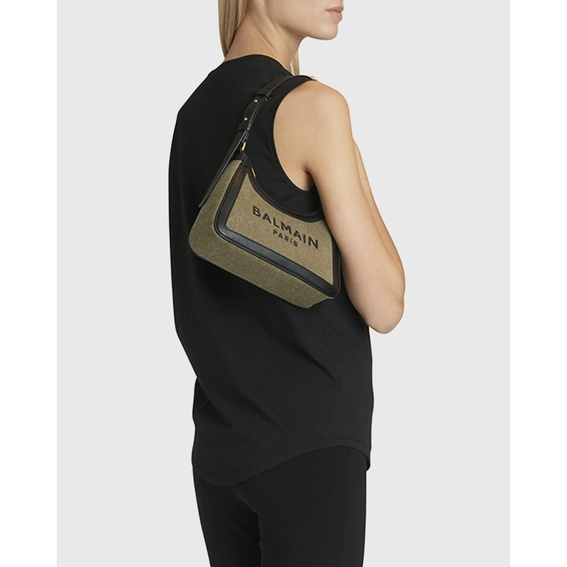 Bolsa Shoulder B Army in Canvas