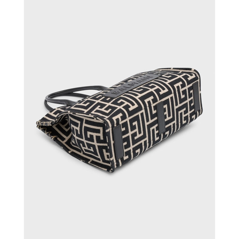 Bolsa Shopper B Army Medium in Monogram Jacquard