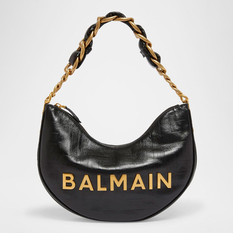 Bolsa Shoulder 1945 Moon in PB Embossed Crinkle - Mercado de Luxo - O Maior E-Commerce de Bens, Produtos e Serviços de Luxo do Brasil.