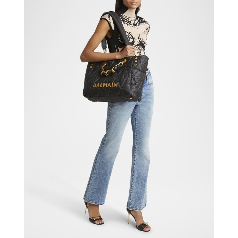 Bolsa Shopper 1945 in Grid Quilted Nylon