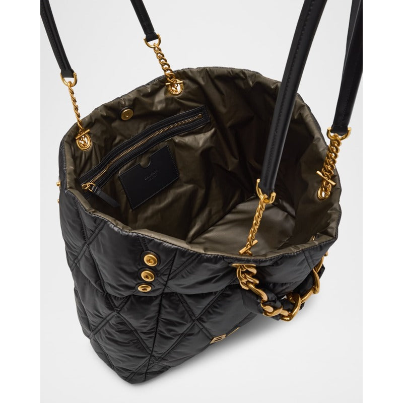 Bolsa Shopper 1945 in Grid Quilted Nylon