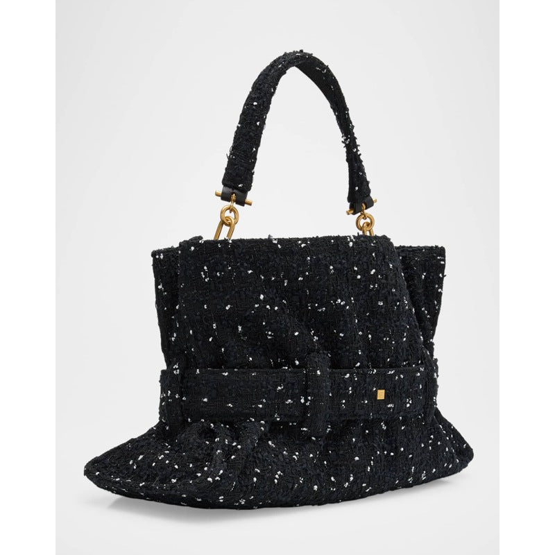 Bolsa Shoulder Anthem Medium Buckle in Tweed