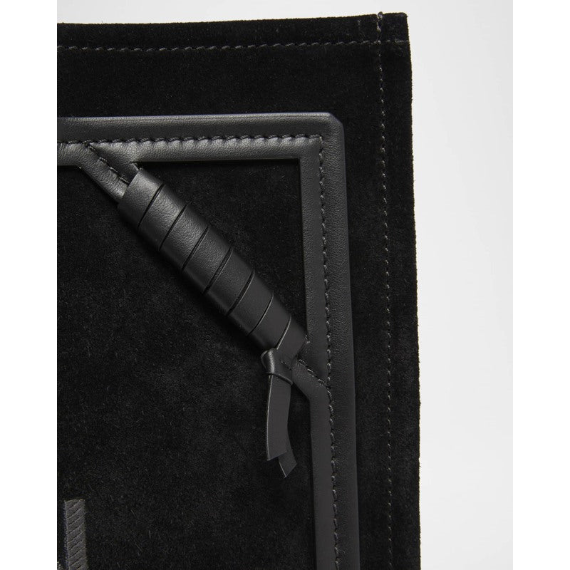 Bolsa Shopper B Army Medium in Suede