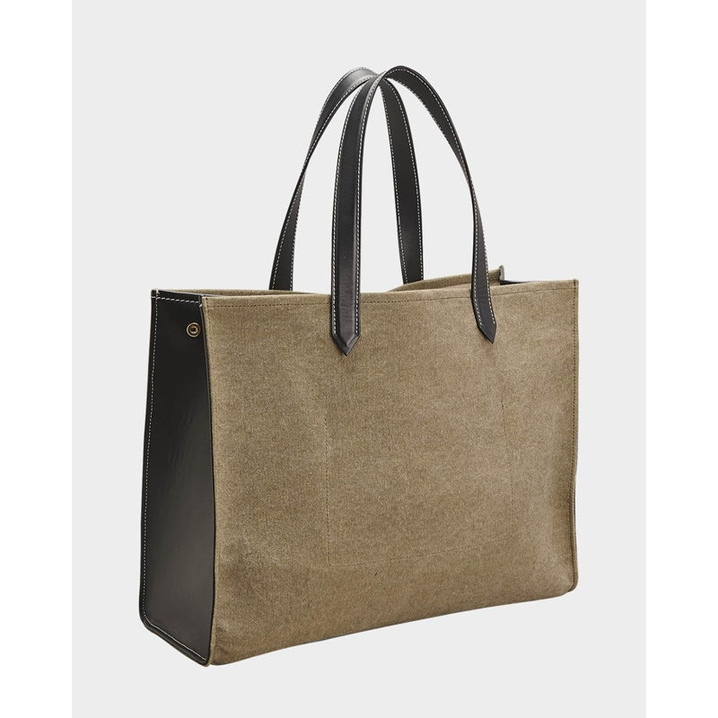 Bolsa Shopper B Army Medium in Canvas with s