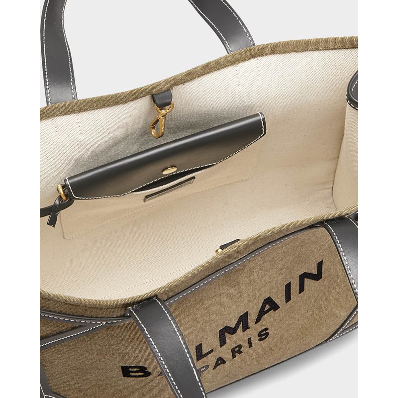 Bolsa Shopper B Army Medium in Canvas with s
