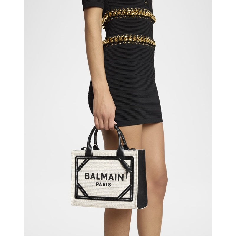 Bolsa Shopper B-Army Medium in Raffia