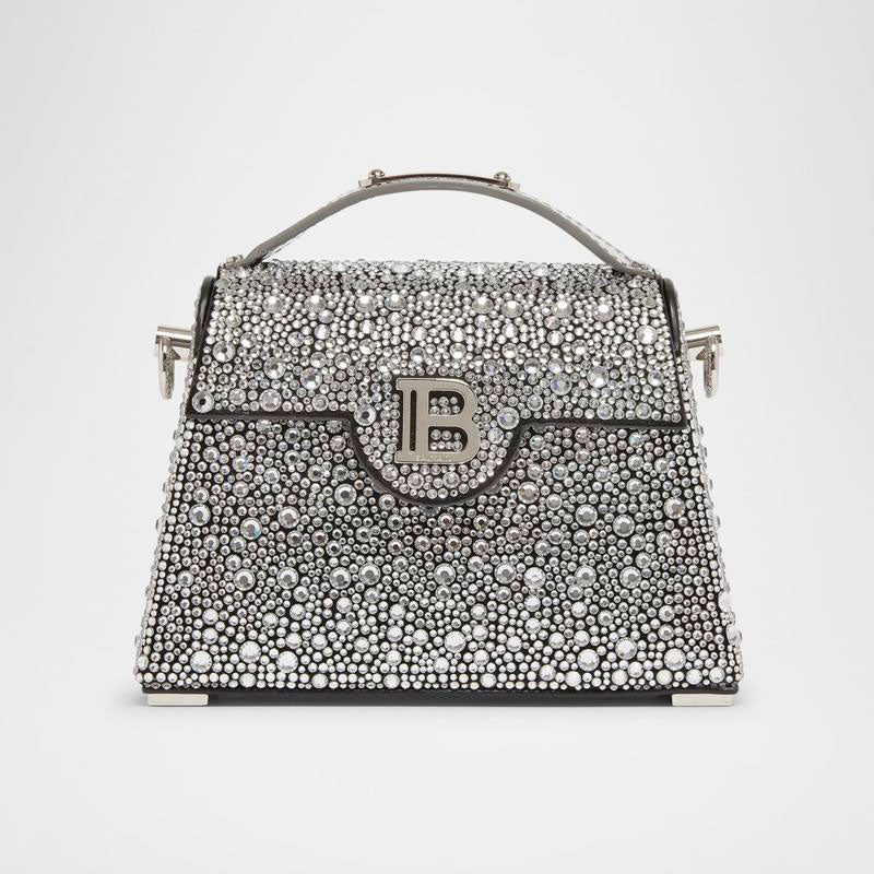 Bolsa Handle B Buzz Dynasty Small  in Strass Suede - Mercado de Luxo - O Maior E-Commerce de Bens, Produtos e Serviços de Luxo do Brasil.
