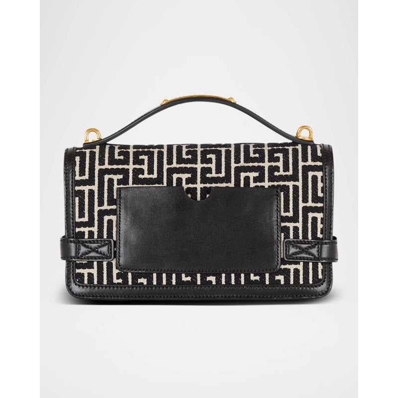 Bolsa Shoulder BBuzz 24 in Monogram Jacquard Canvas
