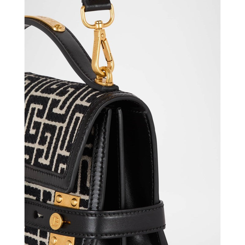 Bolsa Shoulder BBuzz 24 in Monogram Jacquard Canvas