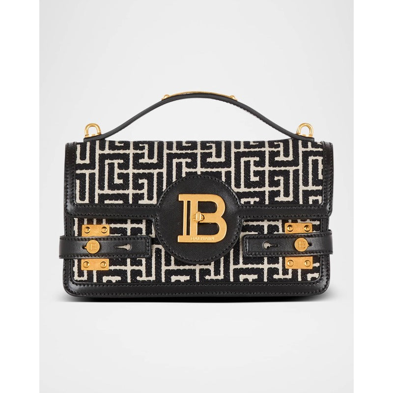 Bolsa Shoulder BBuzz 24 in Monogram Jacquard Canvas