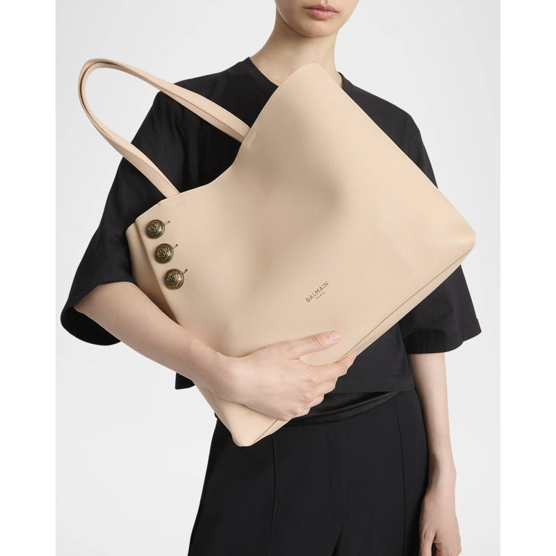 Bolsa Shopper Embleme in Grained