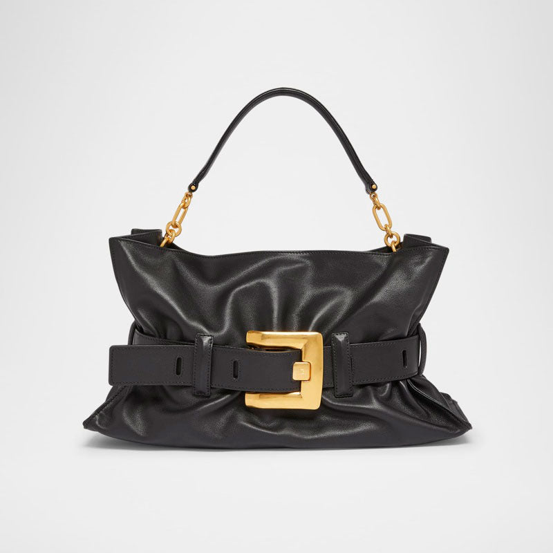 Bolsa Shoulder Anthem Medium Buckle in Calfskin - Mercado de Luxo - O Maior E-Commerce de Bens, Produtos e Serviços de Luxo do Brasil.