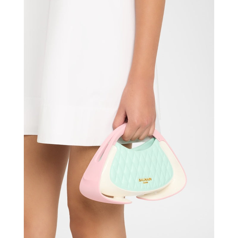 Bolsa Handle Jolie Madame Small in Padded Faux