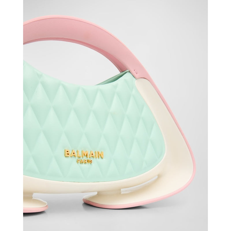 Bolsa Handle Jolie Madame Small in Padded Faux