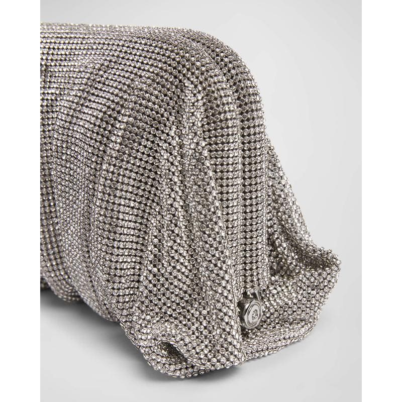 Bolsa Clutch Venus La Grande Metallic Crystal