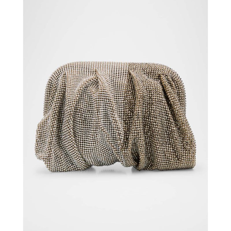 Bolsa Clutch Venus La Petite Mesh Crystal