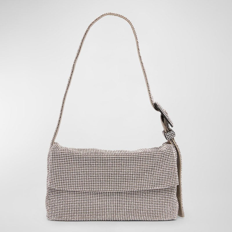Bolsa Shoulder Vitty Mignon Mesh Crystal - Mercado de Luxo - O Maior E-Commerce de Bens, Produtos e Serviços de Luxo do Brasil.