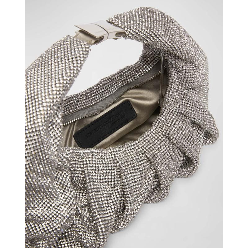 Bolsa Shoulder Yennefer Mesh Metallic Crystal