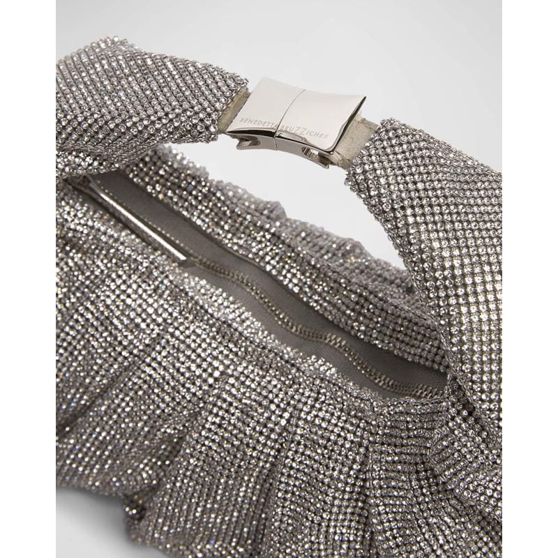 Bolsa Shoulder Yennefer Mesh Metallic Crystal