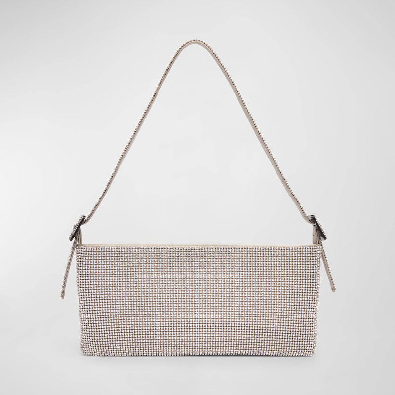 Bolsa Shoulder Your Best Friend La Grande Mesh Crystal - Mercado de Luxo - O Maior E-Commerce de Bens, Produtos e Serviços de Luxo do Brasil.