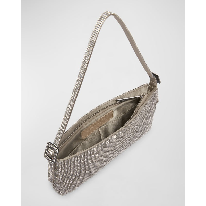 Bolsa Shoulder Your Best Friend La Grande Mesh Crystal