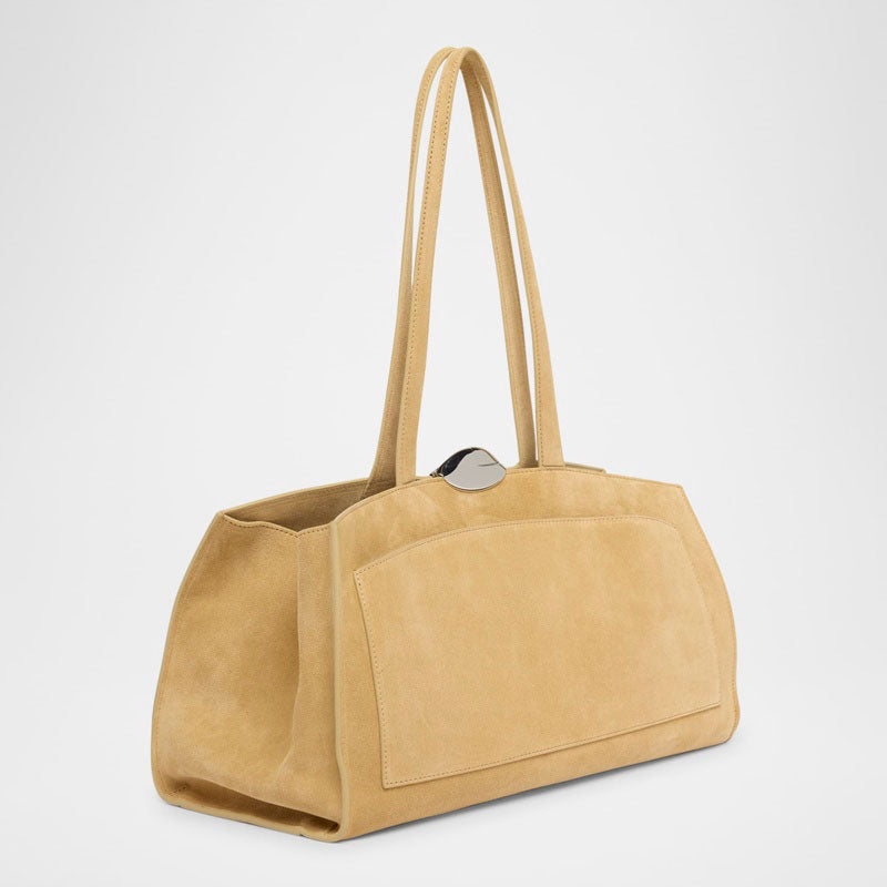 Bolsa Shoulder Serena Suede - Mercado de Luxo - O Maior E-Commerce de Bens, Produtos e Serviços de Luxo do Brasil.