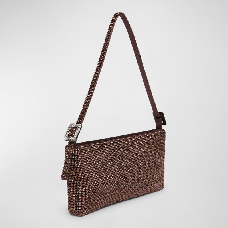 Bolsa Shoulder Your Best Friend La Grande Mesh Crystal - Mercado de Luxo - O Maior E-Commerce de Bens, Produtos e Serviços de Luxo do Brasil.