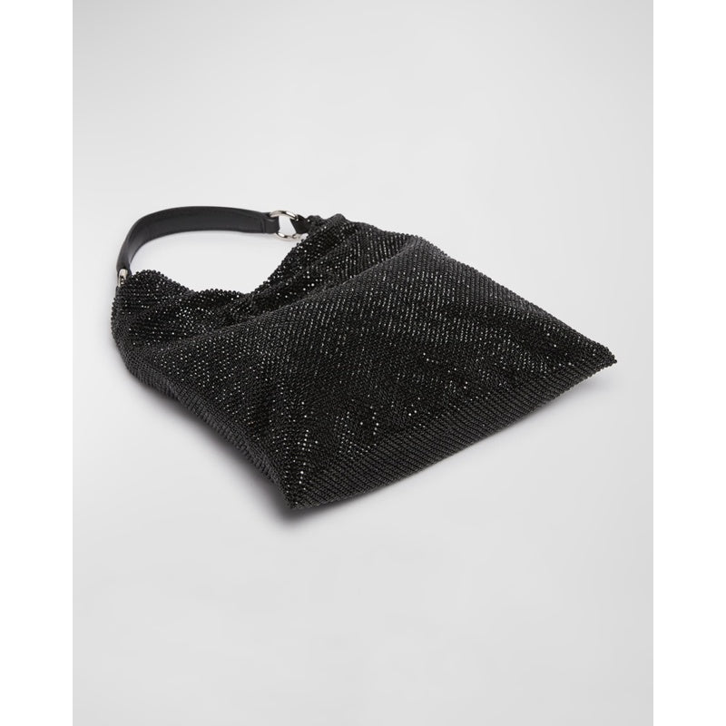 Bolsa Shoulder Bella Ciao Mesh Crystal