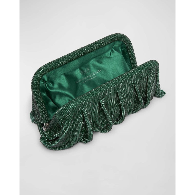 Bolsa Clutch Venus La Grande Metallic Crystal