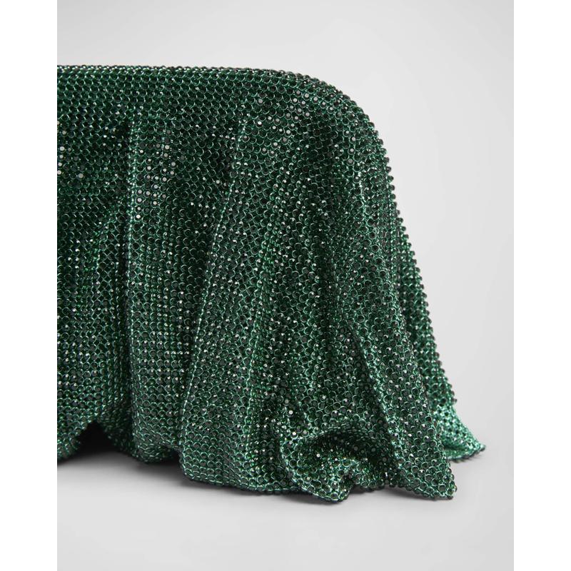 Bolsa Clutch Venus La Grande Metallic Crystal