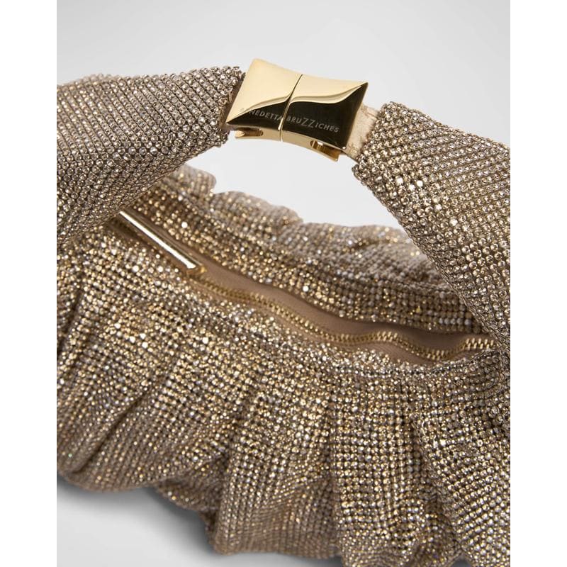 Bolsa Shoulder Yennefer Mesh Metallic Crystal