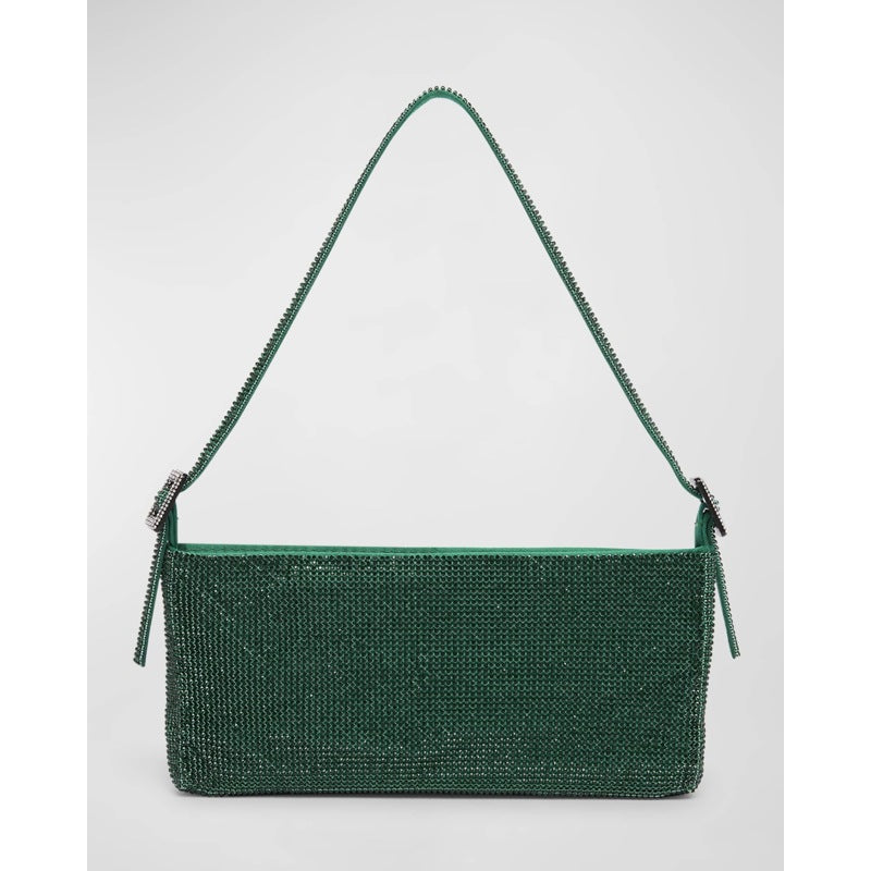 Bolsa Shoulder Your Best Friend La Grande Mesh Crystal