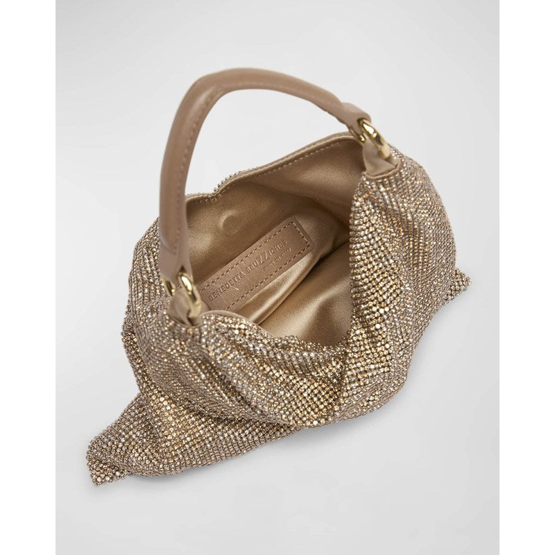 Bolsa Shoulder Bella Ciao Mesh Crystal