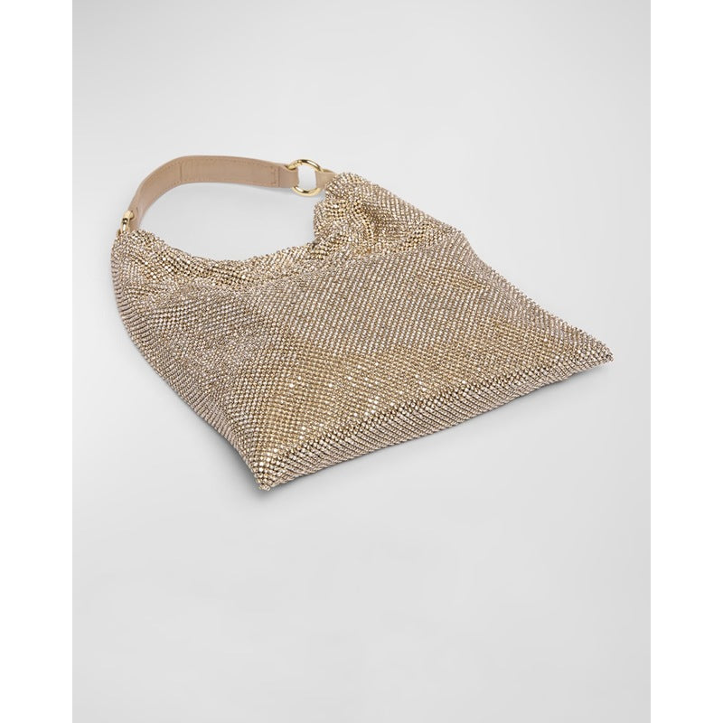 Bolsa Shoulder Bella Ciao Mesh Crystal