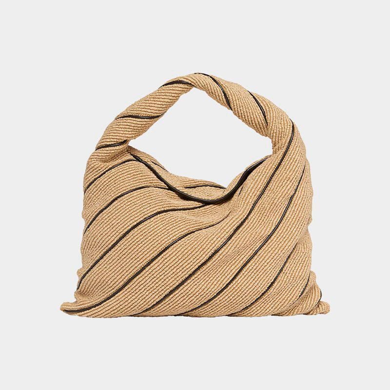 Bolsa Beach Hop Large Striped - Mercado de Luxo - O Maior E-Commerce de Bens, Produtos e Serviços de Luxo do Brasil.
