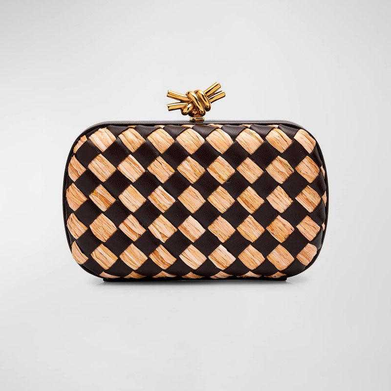 Bolsa Clutch Knot Minaudiere - Mercado de Luxo - O Maior E-Commerce de Bens, Produtos e Serviços de Luxo do Brasil.
