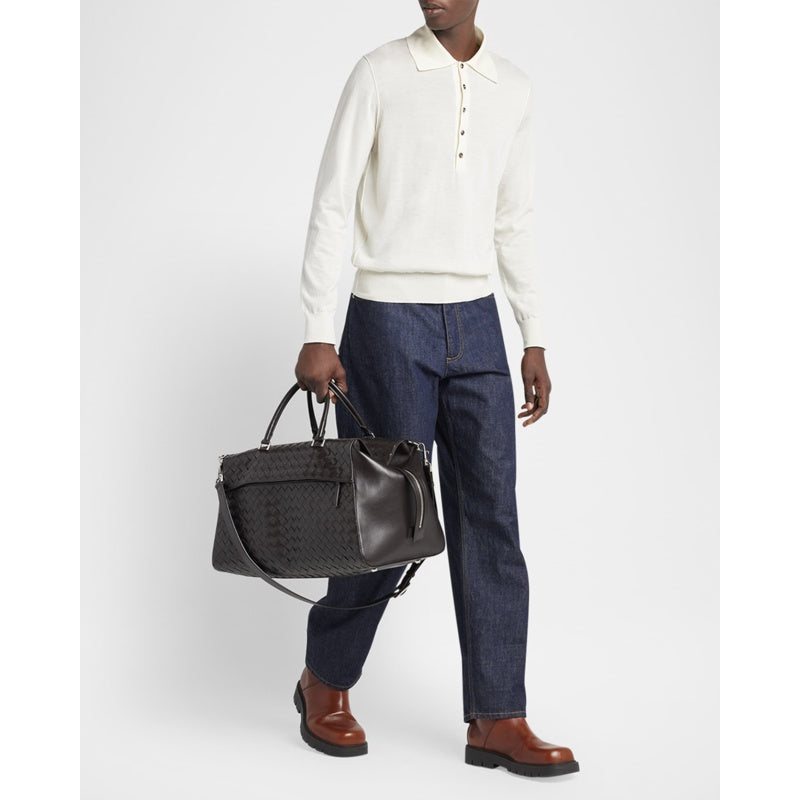 Bolsa Viagem Intrecciato Weekender