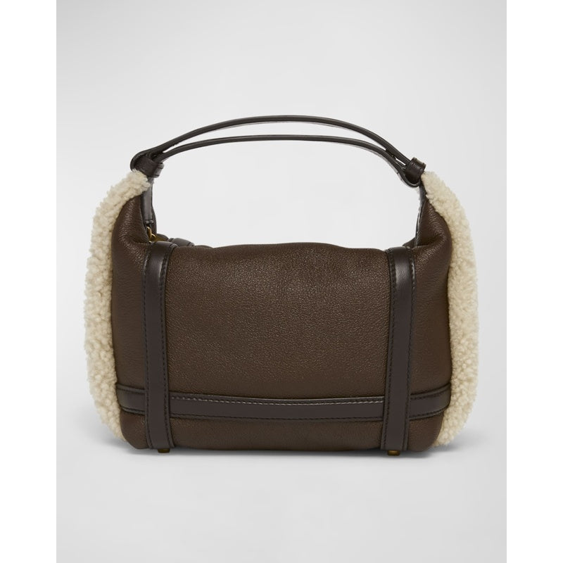Bolsa Shoulder Wallace Mini Lamb Fur