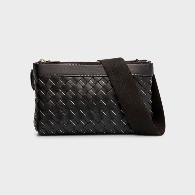 Bolsa Necessaire Duo Intrecciato - Mercado de Luxo - O Maior E-Commerce de Bens, Produtos e Serviços de Luxo do Brasil.