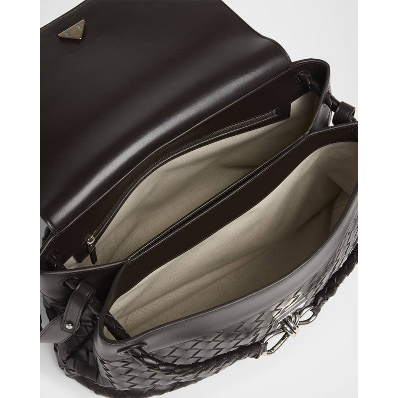 Bolsa Messenger Andiamo Medium Intrecciato