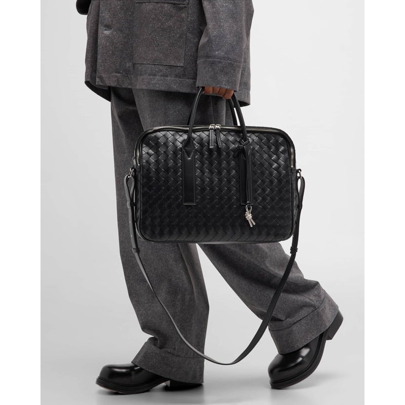 Bolsa Messenger Getaway Intrecciato Large Briefcase