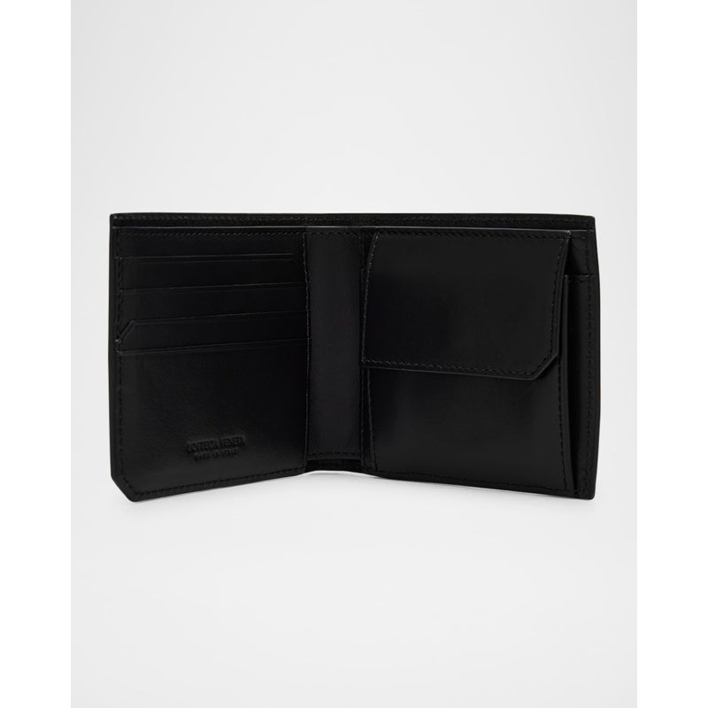 Bolsa Wallet Intrecciato Piccolo Bifold With Coin Purse