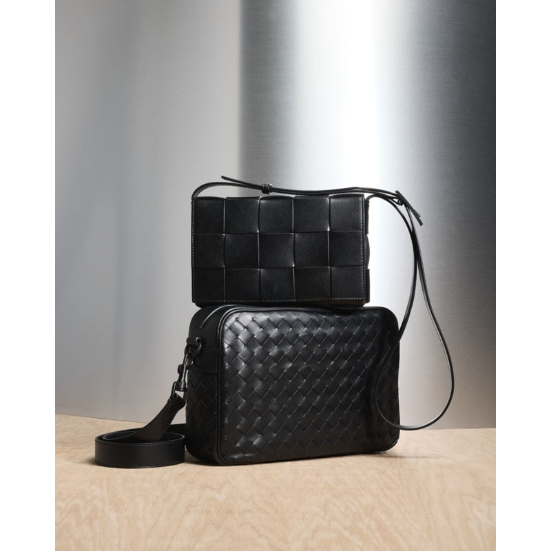 Bolsa Crossbody Intrecciato Medium