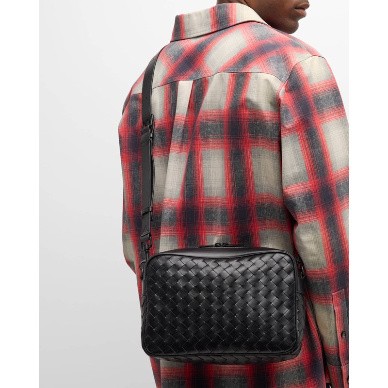 Bolsa Crossbody Intrecciato Medium