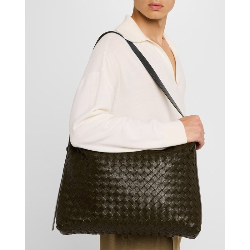 Bolsa Crossbody Traveller Medium Intrecciato