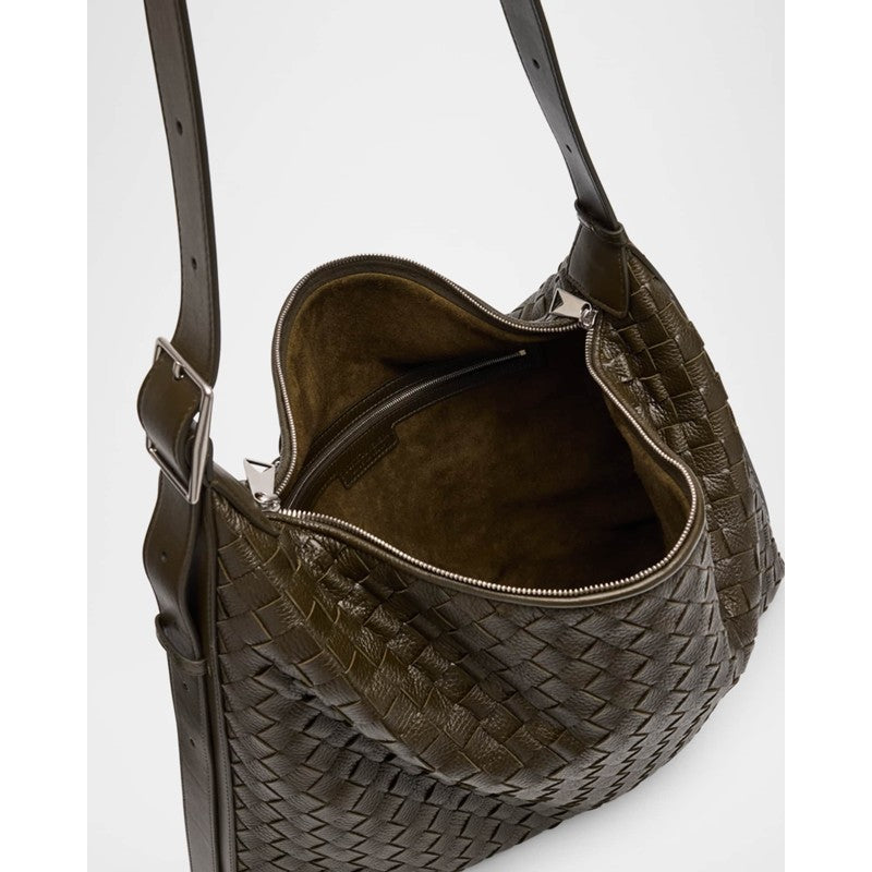 Bolsa Crossbody Traveller Medium Intrecciato