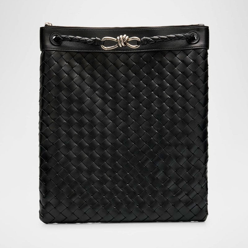 Bolsa Crossbody Andiamo Intrecciato Flat - Mercado de Luxo - O Maior E-Commerce de Bens, Produtos e Serviços de Luxo do Brasil.