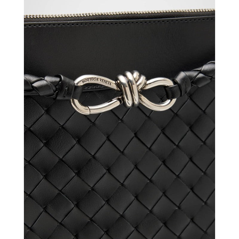 Bolsa Crossbody Andiamo Intrecciato Flat