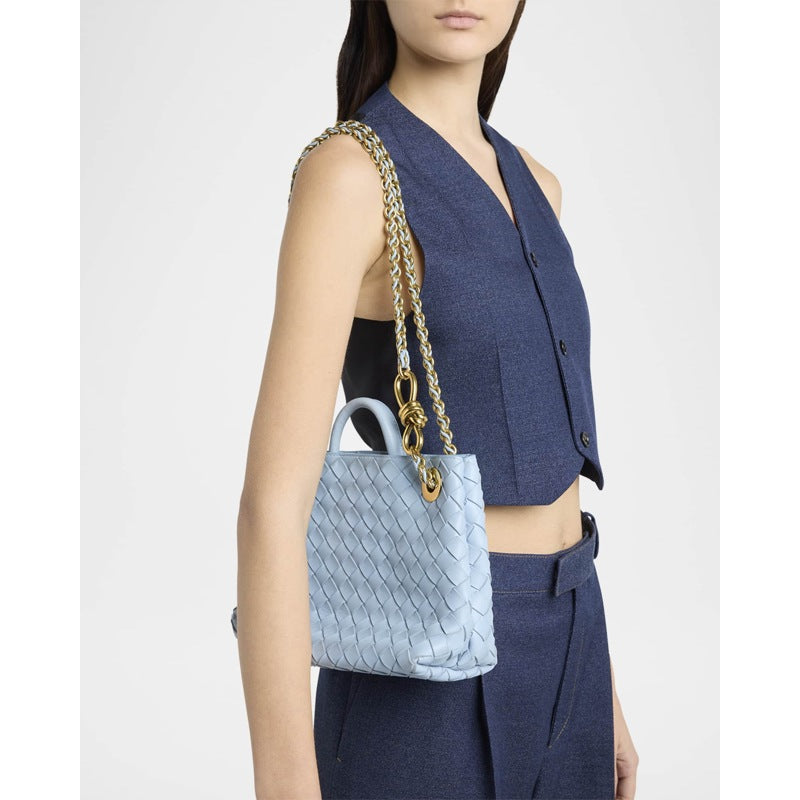 Bolsa Shopper Small Andiamo with Chain Strap
